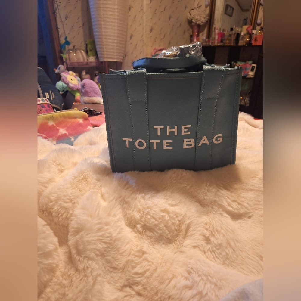 - Blue Tote Bag